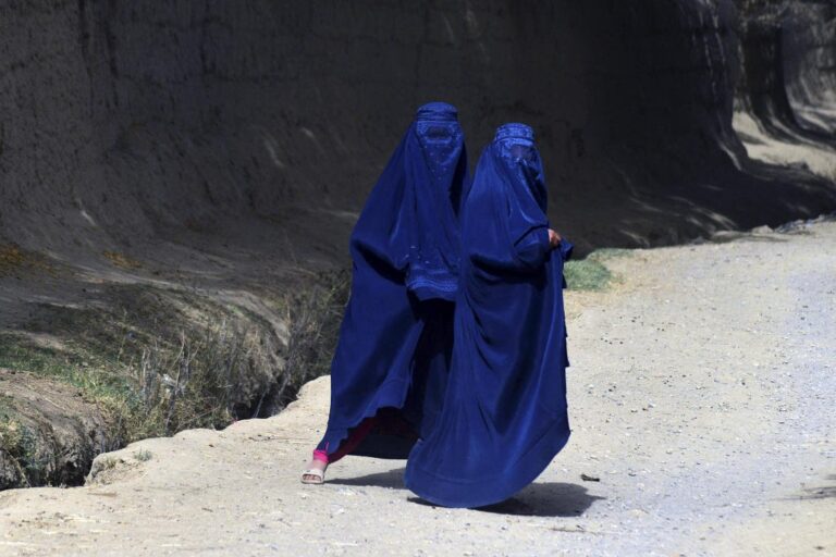Anxiety and fear for women in Taliban stronghold