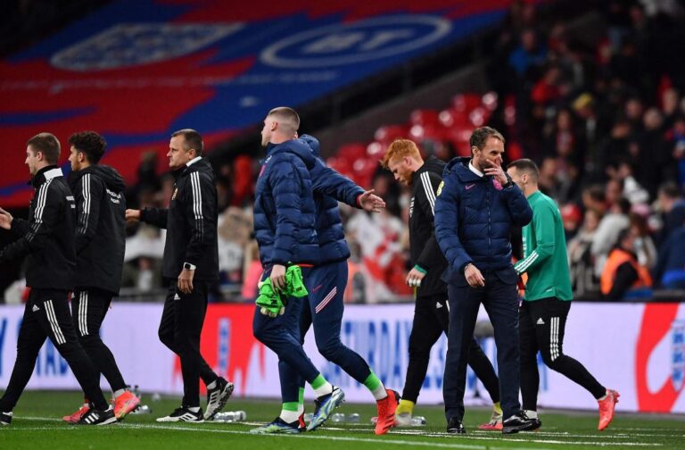 England held as Hungary fans clash with police