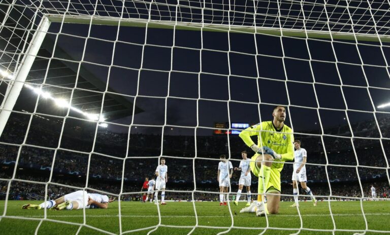 Barca edge past Dynamo to revive Champions League hopes at half-empty Camp Nou
