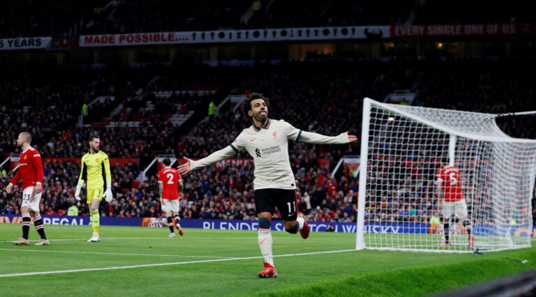 Salah hits hat-trick as Liverpool humiliate Man Utd