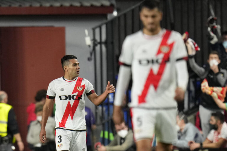 Falcao rolls back the years to pile on misery for Barcelona