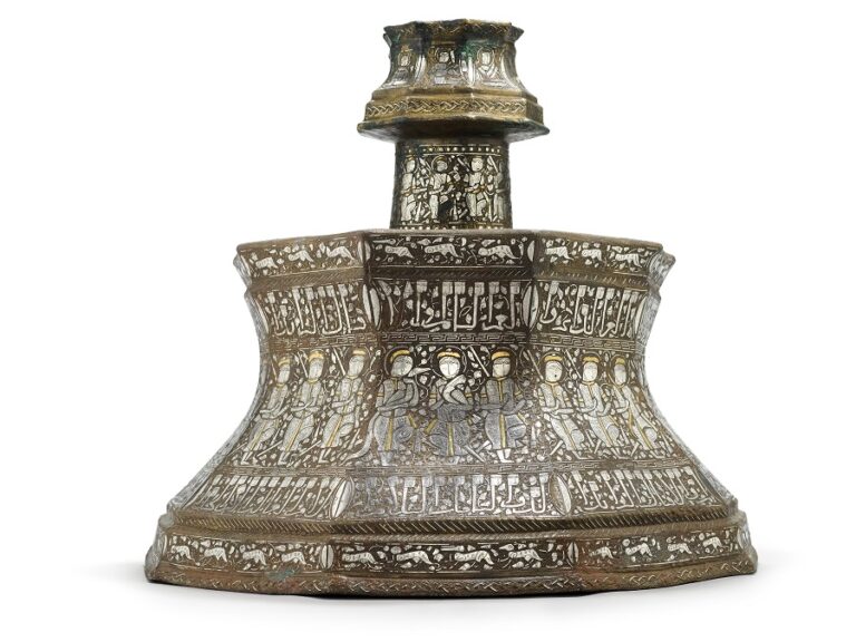 Candlestick breaks Sotheby’s record for sale of an ‘Islamic object’ at $9.1 million
