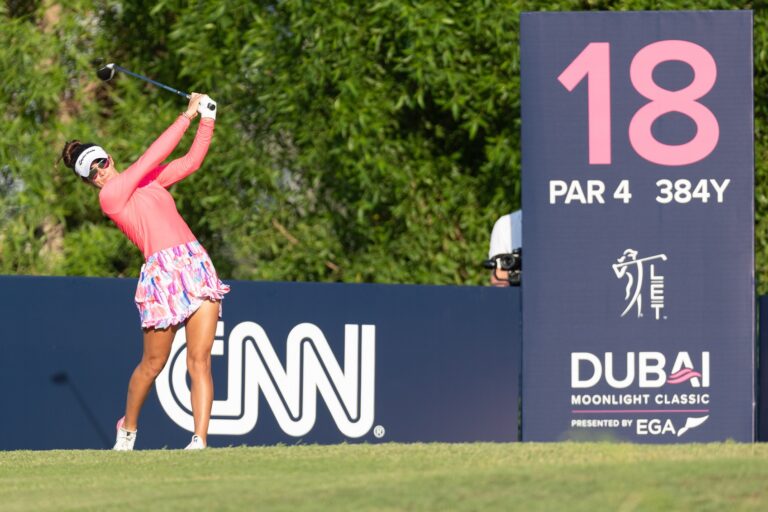 Maria Fassi off to a flyer with nine-under 63 on opening day of Dubai Moonlight Classic