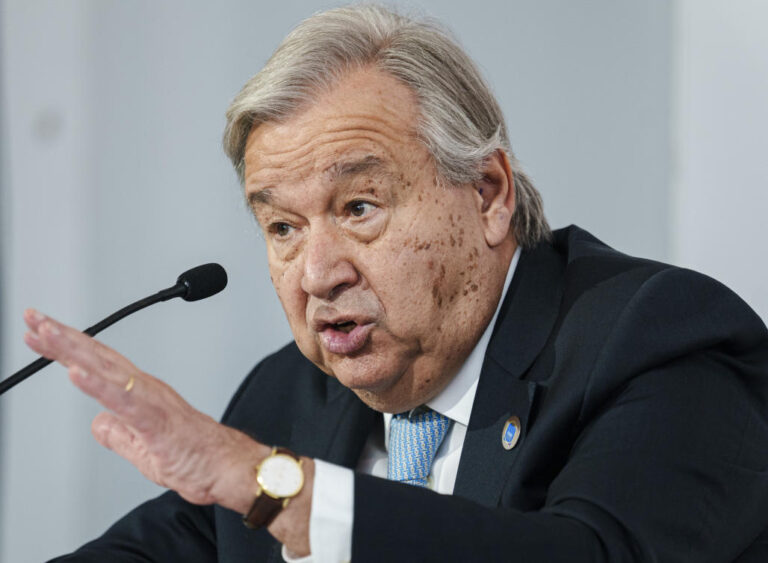 UN chief warns G20 of ‘serious risk’ of failure at climate talks