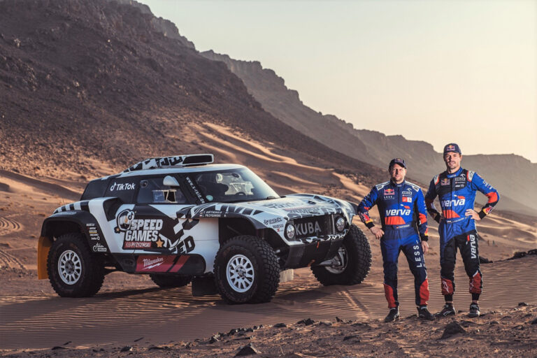 Saudi driver Al-Rajhi, new World Champion Walkner chase first wins in Abu Dhabi Desert Challenge