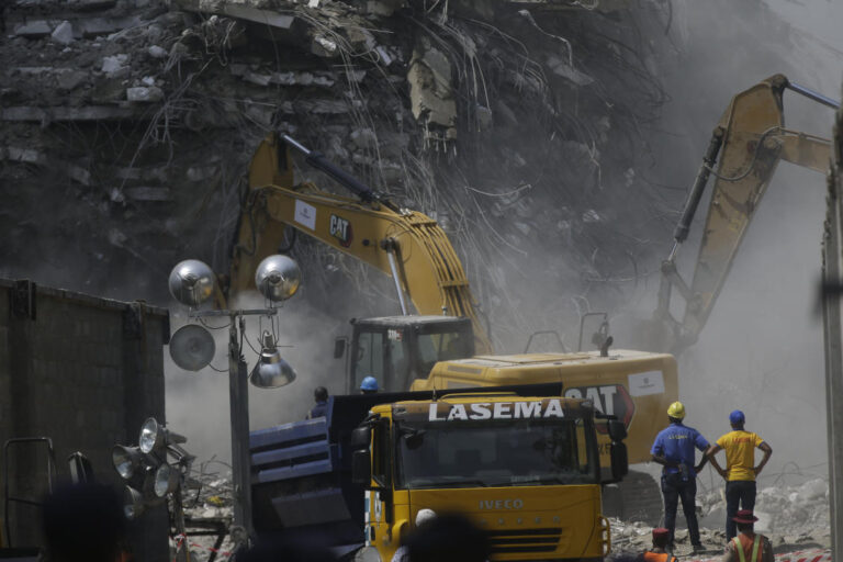 Death toll in Lagos high-rise collapse rises to 36 – emergency services