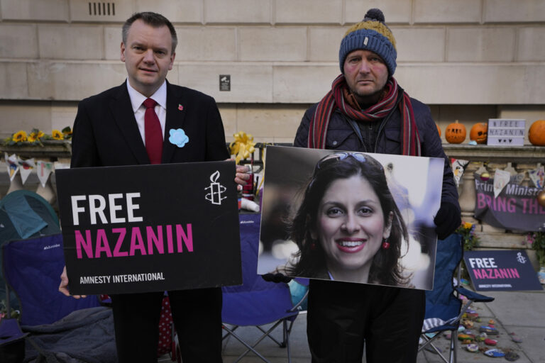 Hunger strike by husband of Nazanin Zaghari-Ratcliffe grinds on