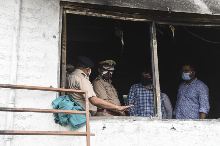 Fire in Indian hospital COVID-19 ward kills 10 patients