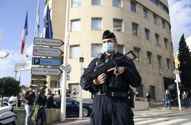 Policeman survives knife attack in French Riviera city of Cannes