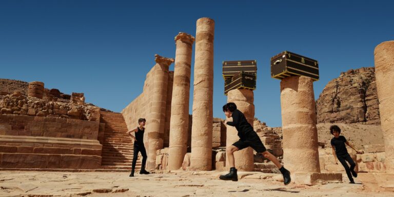 Louis Vuitton shoots latest campaign in Jordan’s scenic locations