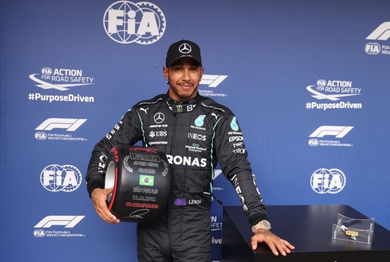 Lewis Hamilton gains Brazil Grand Prix sprint edge ahead of grid penalty