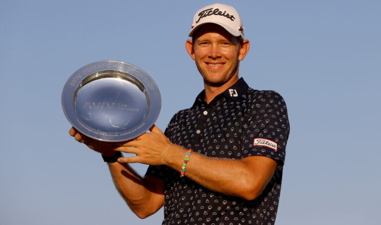Joachim Hansen claims AVIV Dubai Championship by 1 shot