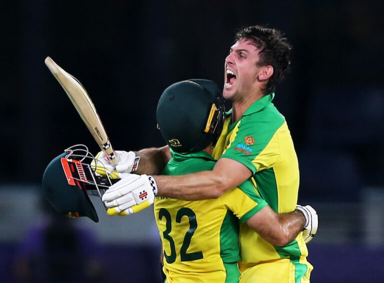 Marsh brilliance puts Australia on top of the world