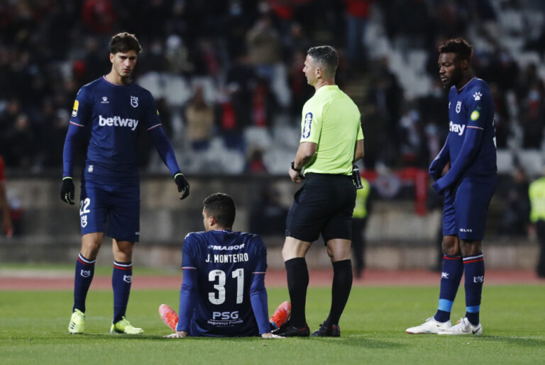 Virus-hit Portuguese team plays soccer with 9 men