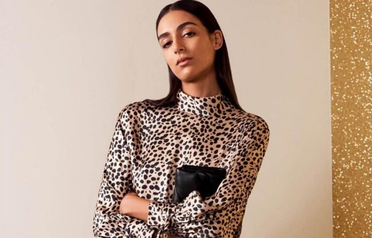 Nora Attal stars in holiday campaign for Boss