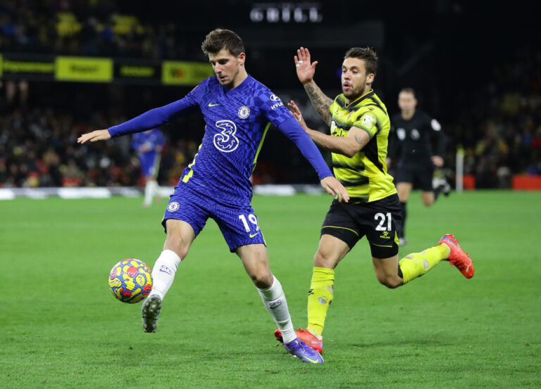 Chelsea beats Watford 2-1 to stay top of Premier League