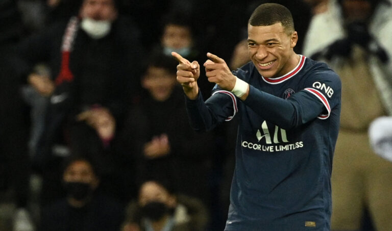 Mbappe reaches landmark with double as PSG beat Monaco