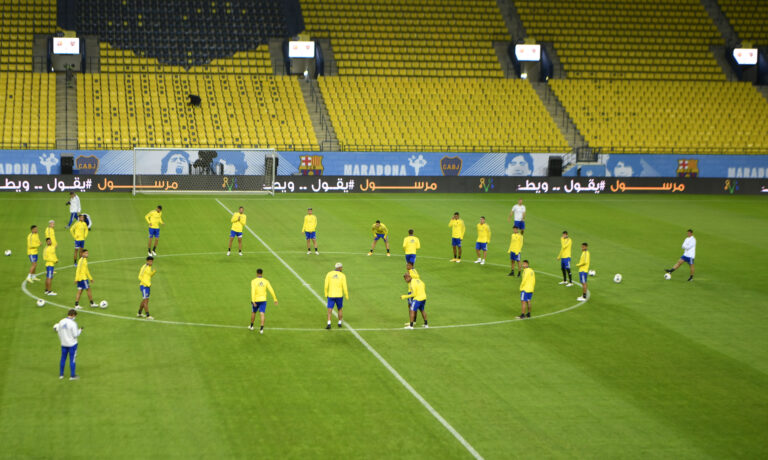 Two sporting giants Barcelona and Boca Juniors collide in the inaugural Maradona Cup