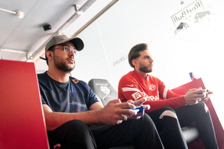 Former FIFAe World Champion Musaed Al-Dossary visits Red Bull Athlete Performance Center in Austria
