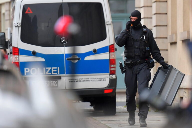 Germany vows to ‘defend itself’ as police raid anti-vaxxers