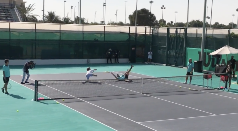 ‘Emotional’ World No.5 Andrey Rublev continues journey to the top as he takes to the court in Abu Dhabi