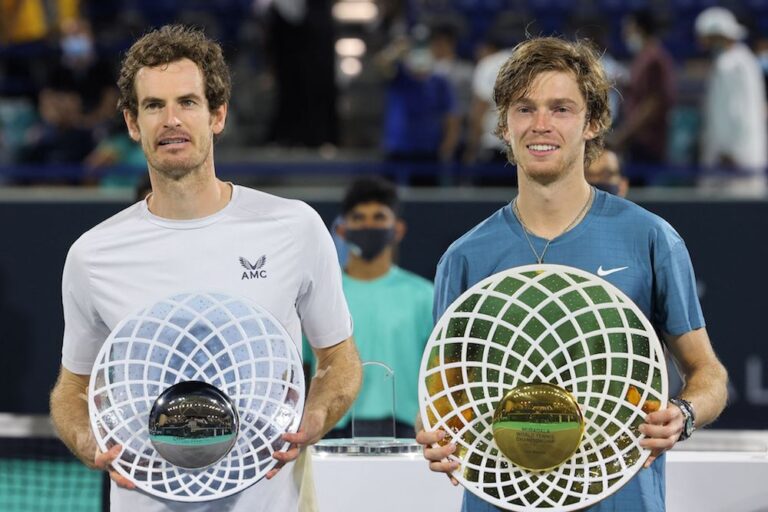 Murray falls at final hurdle as Rublev seals Abu Dhabi victory