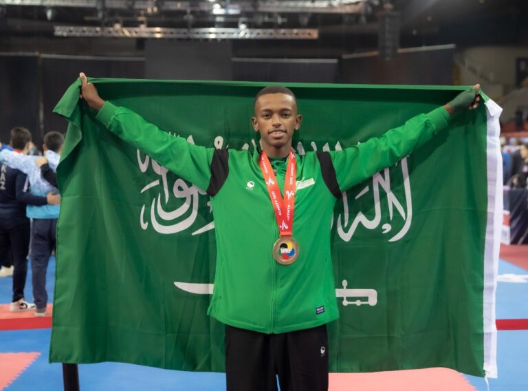 Saudi junior Sultan Al-Qahtani wins gold at Asian Karate Championship in Kazakhstan