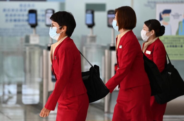 Hong Kong to tighten air crew quarantine rules amid omicron threat