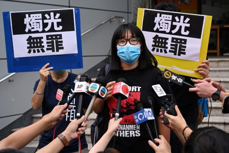 Hong Kong activist Chow Hang-tung jailed for second Tiananmen ‘incitement’