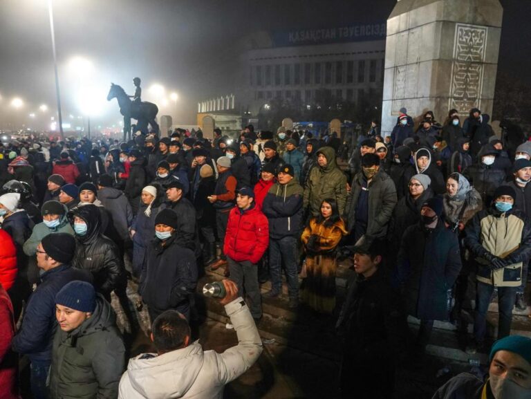 12 policemen, ‘dozens’ of protestors killed in Kazakhstan unrest