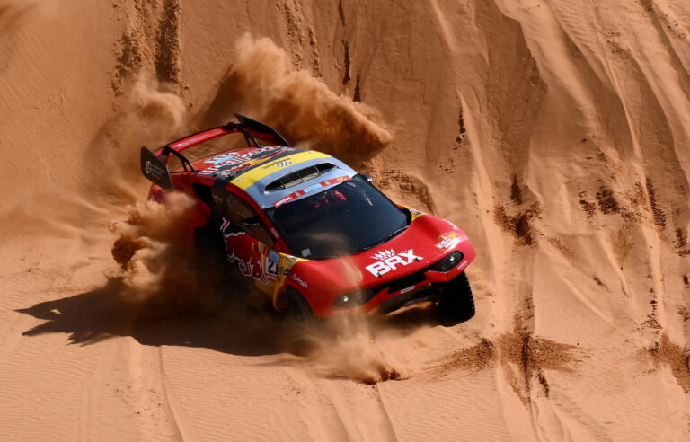 Sebastien Loeb gains another 7 minutes on Nasser Al-Attiyah in Dakar Stage Eight
