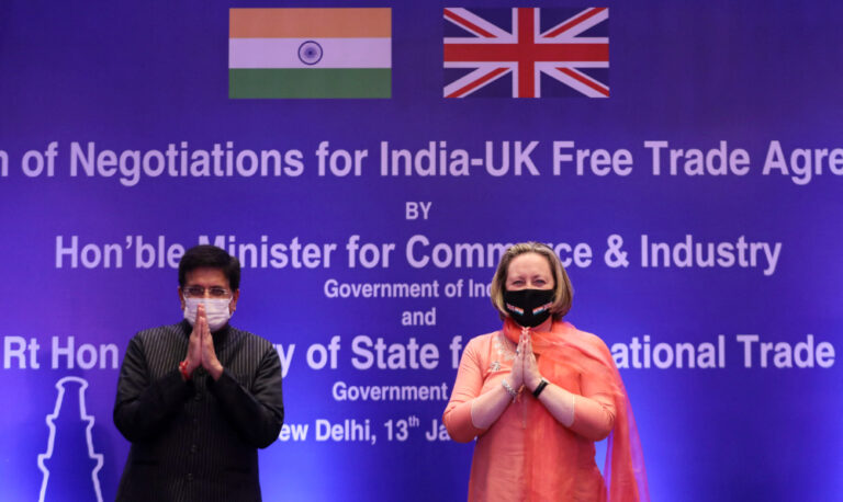 India, UK start talks on free-trade deal