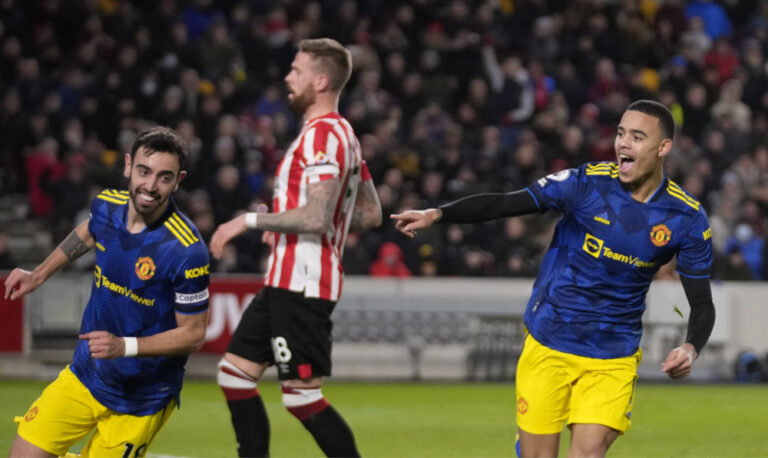 Man United beats Brentford 3-1 after 2nd-half turnaround