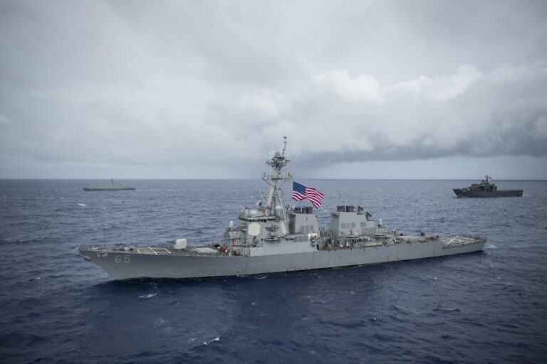 Beijing says it warned away US warship in South China Sea