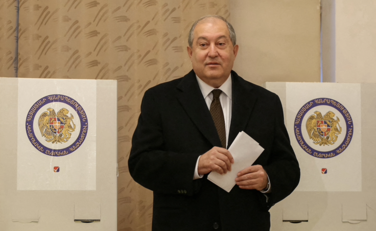 Armenian president quits over lack of influence in ‘difficult times’