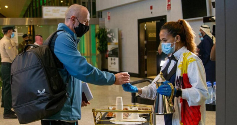 Newcastle United arrive in Saudi Arabia for training camp
