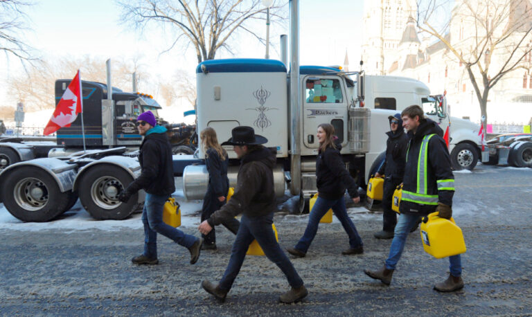 Canada pushes back against GOP support for COVID protests