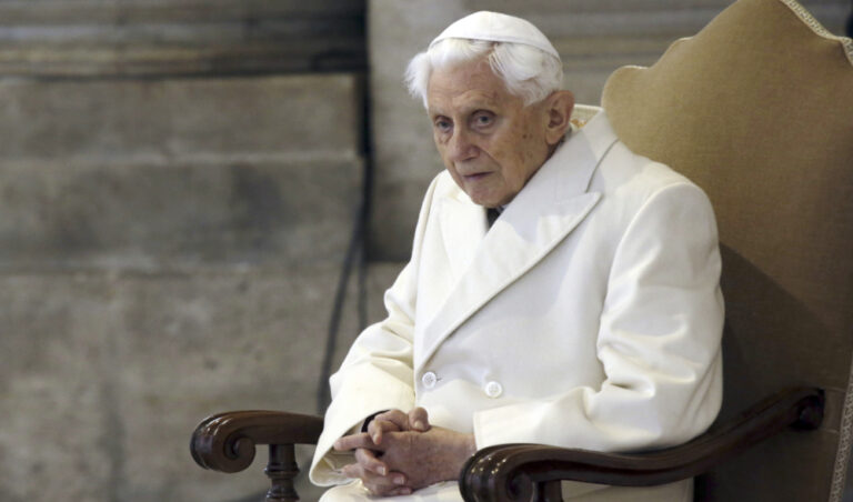 Retired pope asks for pardon for abuse, but admits no wrongdoing