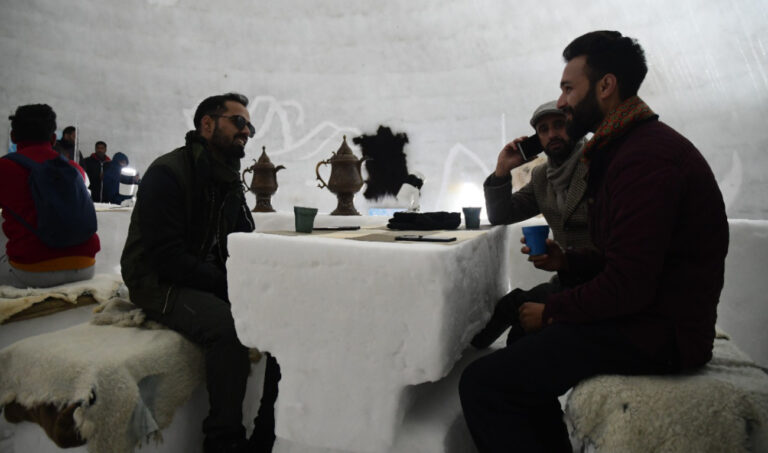 India’s first igloo cafe hopes to slide Kashmiri ski town onto world tourist map