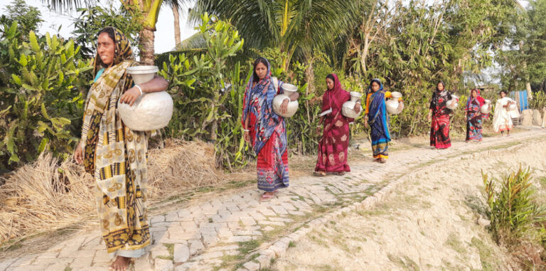 In coastal Bangladesh, rising sea levels erode lives and livelihoods