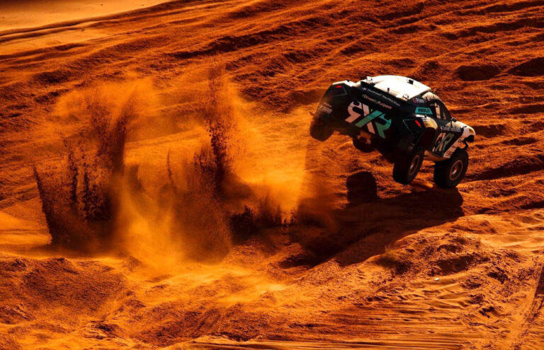 Kristoffersson’s hyperdrive takes Rosberg X Racing to the finish line in Saudi Arabia… again