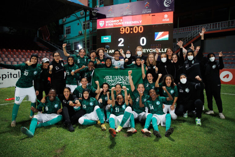 Pele hails Saudi women’s national football team for ‘historic’ debut win over Seychelles
