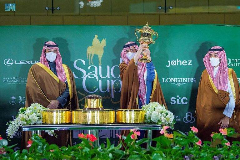 Crown prince patronizes 3rd Saudi Cup race ceremony