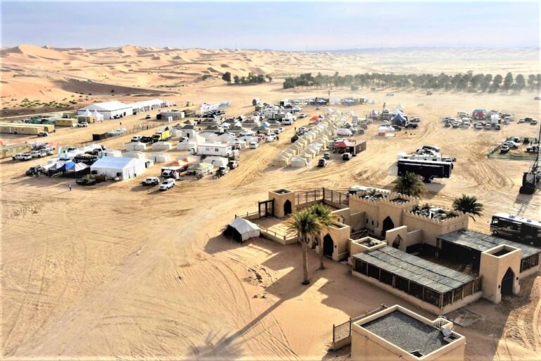 New rally village set to welcome drivers for Abu Dhabi Desert Challenge