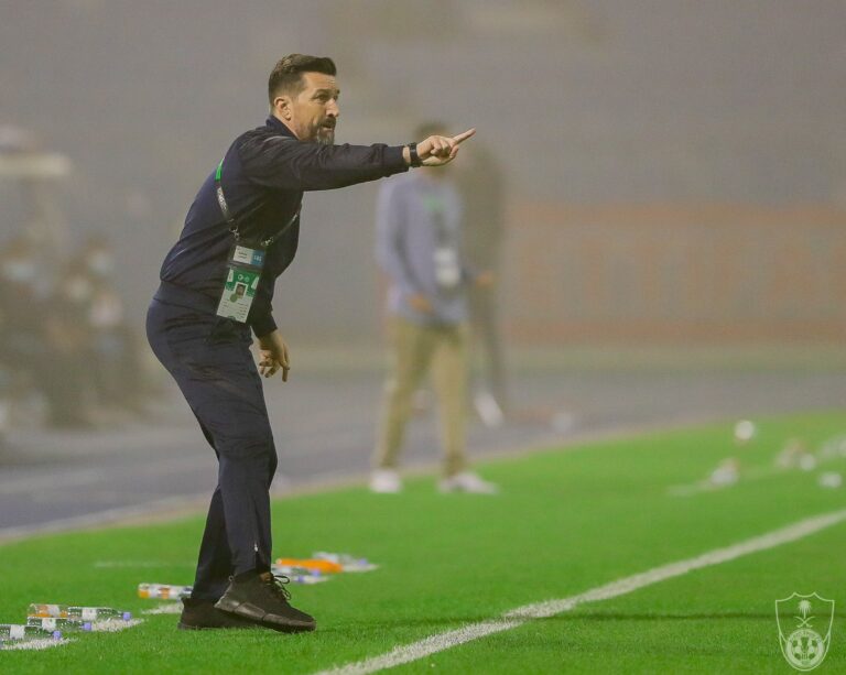 Al-Ahli in relegation battle after coach Besnik Hasi is sacked following defeat to Al-Ettifaq