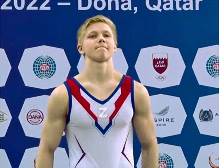 Russian gymnast’s Ukraine invasion symbol blasted as ‘shocking’