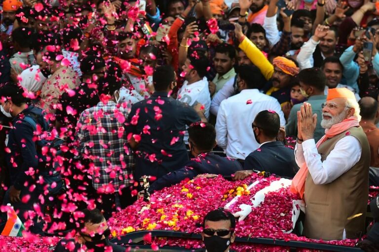 Narendra Modi’s ruling BJP ahead in crucial state polls in India