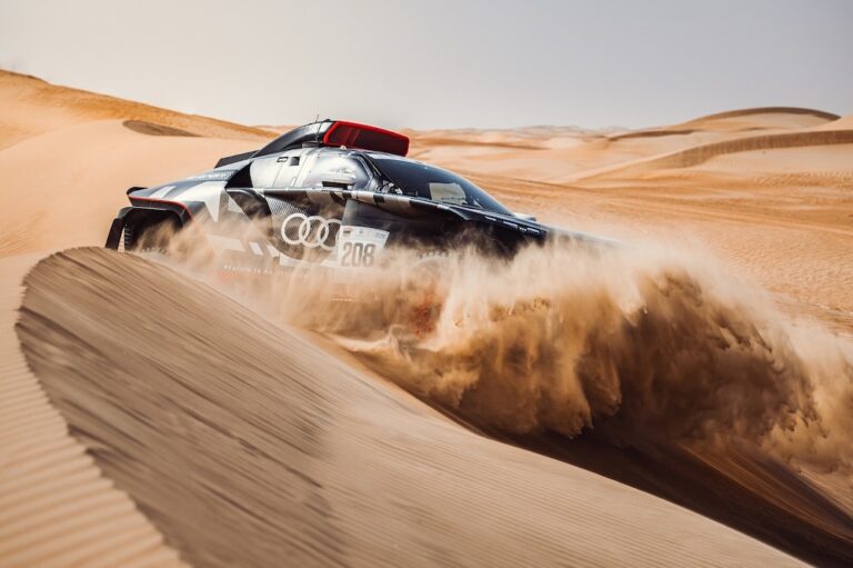 Peterhansel edges toward new place in record books as pressure builds on Sunderland at Abu Dhabi Desert Challenge