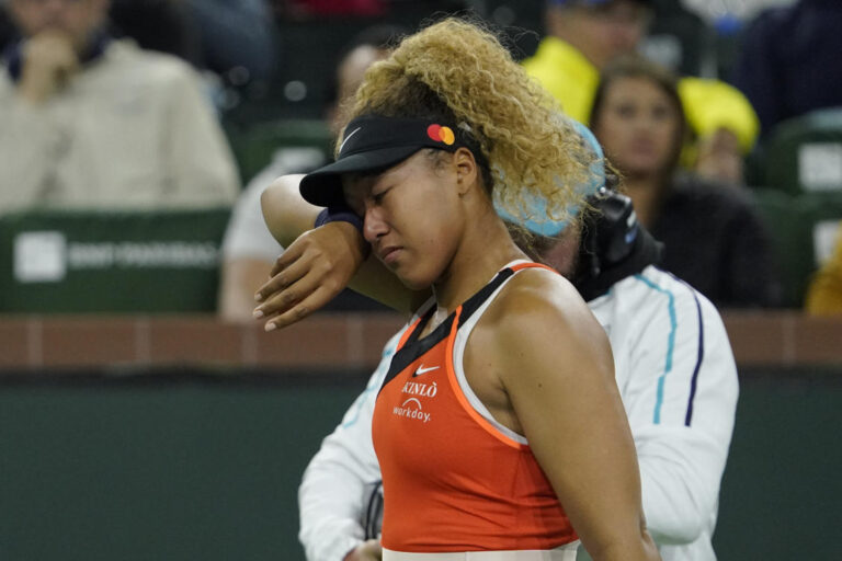 Naomi Osaka brought to tears by heckler at Indian Wells tournament