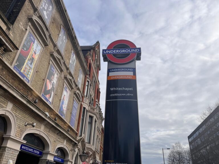 London tube station gets Bengali signage in homage to local community
